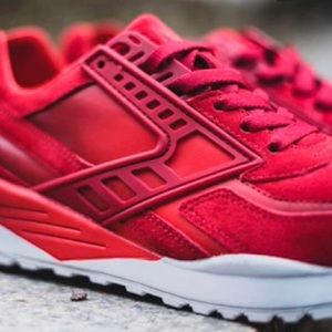 Retro-Red #Brooks Suede Women-9, (MEN-8 actual!)